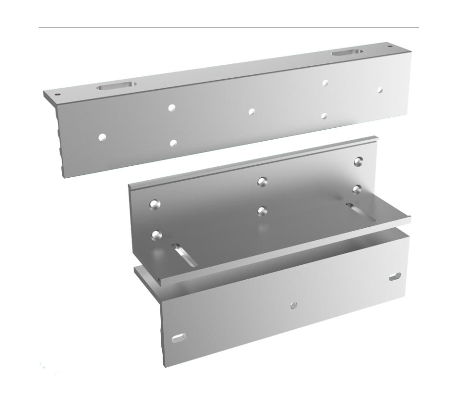 Soporte Cerradura Electromagnética Hikvision L+Z DS-K4H255-LZ